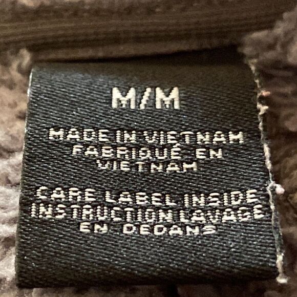 MARMOT fuzzy high neck full zip jacket M/M - Picture 8 of 10